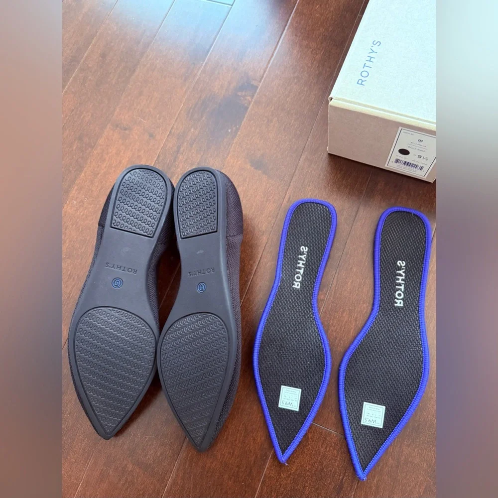 Rothy’s The Point flats - black, size 9.5 - Picture 10 of 10
